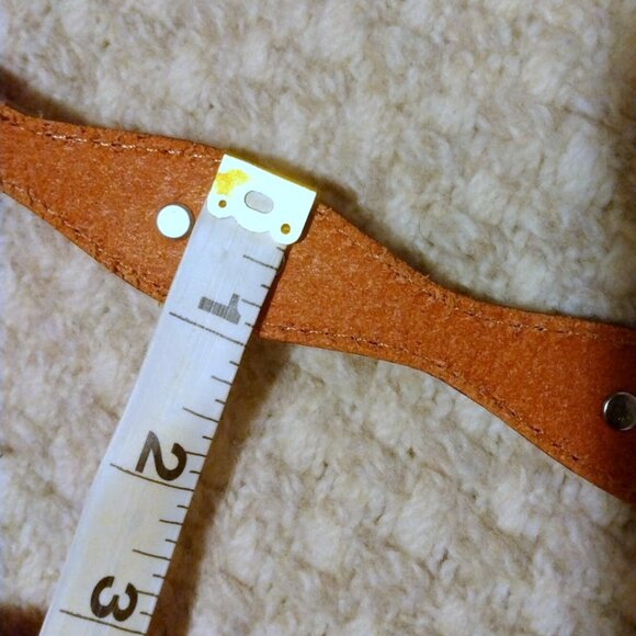 Silver Creek Classics Red Leather Concho Belt Western Style Women’s Size 20 - Picture 10 of 10